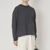 sohi/ウォッシャブルウール天竺プルオーバー